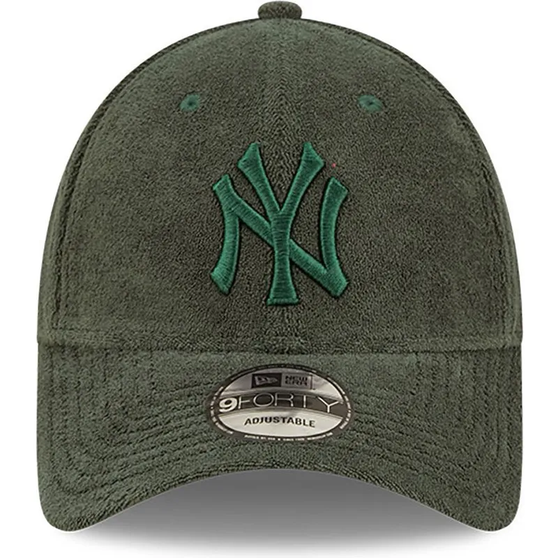cepice-zaoblena-zelena-nastavitelny-9forty-towelling-new-york-yankees-mlb-new-era
