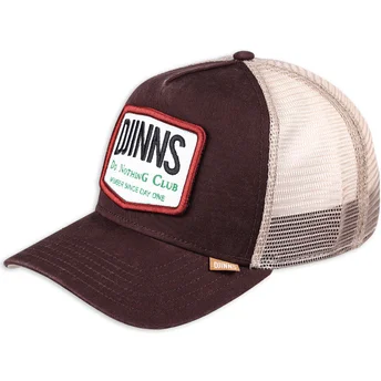 Čepice zaoblená hnědá snapback Do Nothing Club 2 HFT Djinns