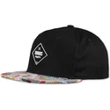 cepice-rovna-cerna-snapback-rubber-aztek-djinns