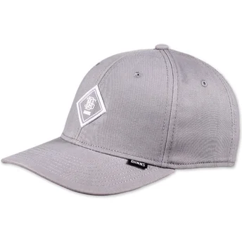 Čepice zaoblená šedá nastavitelný Brushed Twill TrueFit 2.0 Djinns