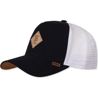Cap zaoblená black snapback Djinns