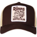 braune-trucker-kappe-lazy-sunday-coffee-hft-von-djinns
