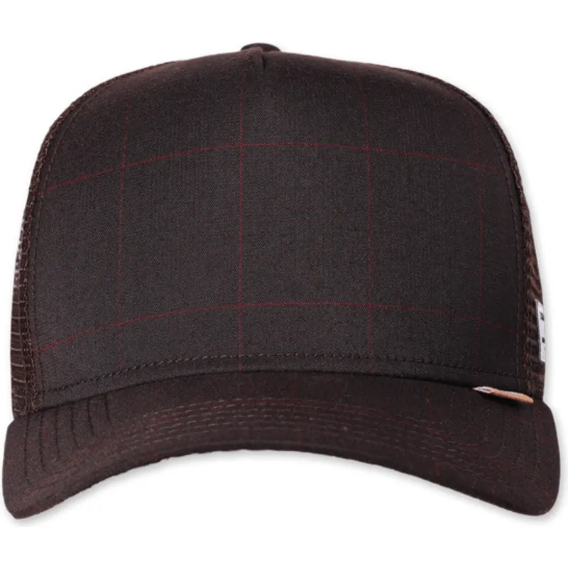cepice-zaoblena-zadne-zvire-hneda-snapback-hft-glencheck-djinns