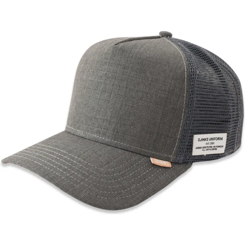 graue-trucker-cap-hft-glencheck-von-djinns