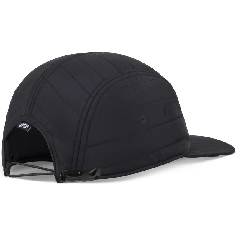 cepice-rovna-cerna-nastavitelny-puffy-nylon-djinns