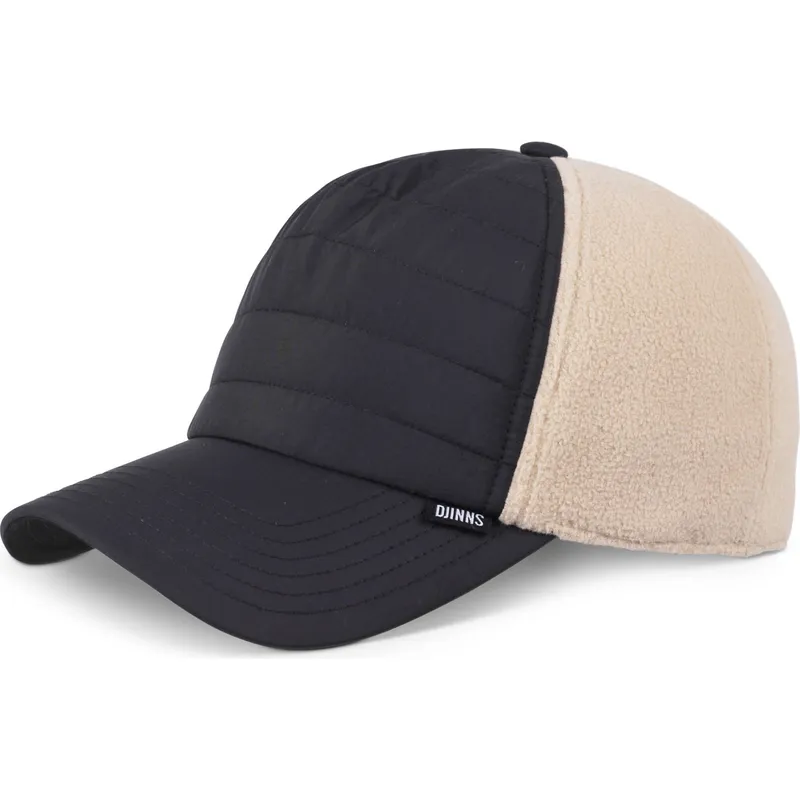 cepice-zaoblena-cerna-snapback-hft-puffy-nylon-djinns