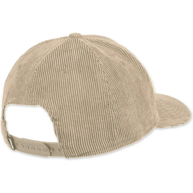 cepice-zaoblena-bezova-snapback-mountains-truefit-cord-djinns