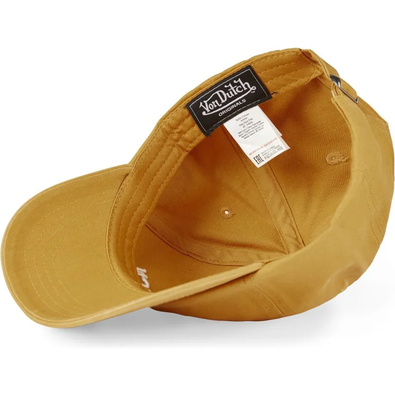 cap-zaoblena-yellow-adjustable-strap-von-dutch