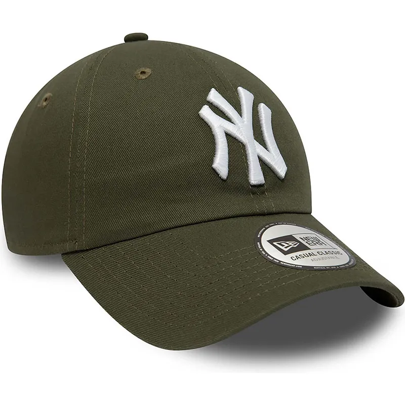 cepice-zaoblena-zelena-nastavitelny-9twenty-league-essential-new-york-yankees-mlb-new-era