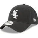 cepice-zaoblena-cerna-nastavitelny-pasek-9twenty-core-classic-chicago-white-sox-mlb-new-era