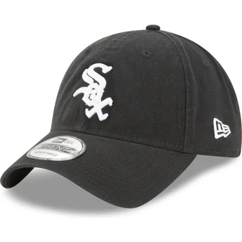 Čepice zaoblená černá nastavitelný 9TWENTY Core Classic Chicago White Sox MLB New Era