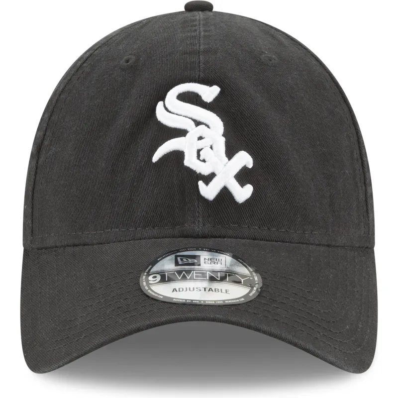 cepice-zaoblena-cerna-nastavitelny-pasek-9twenty-core-classic-chicago-white-sox-mlb-new-era