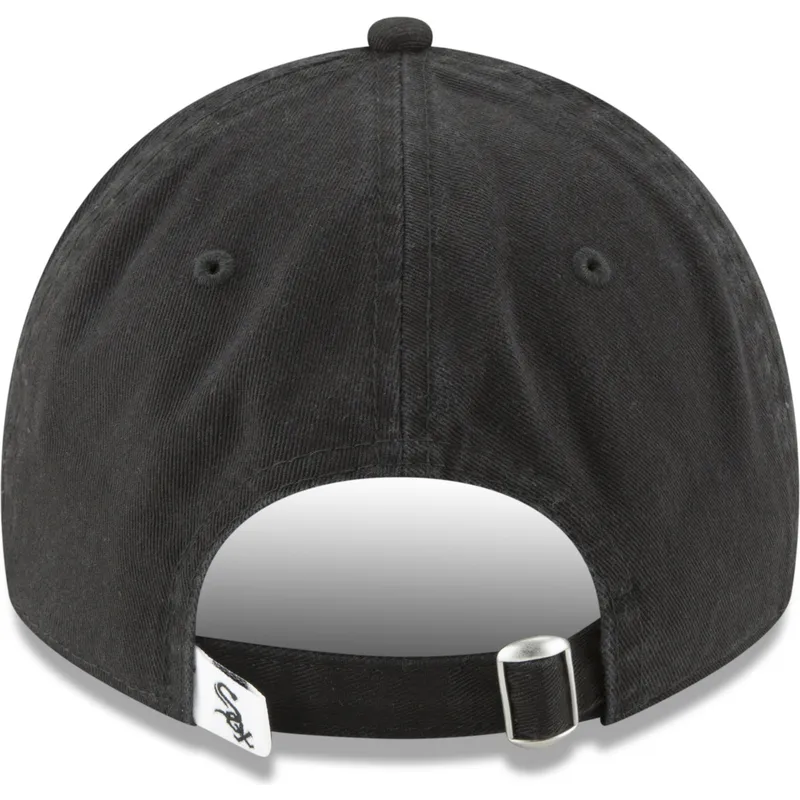 cepice-zaoblena-cerna-nastavitelny-pasek-9twenty-core-classic-chicago-white-sox-mlb-new-era