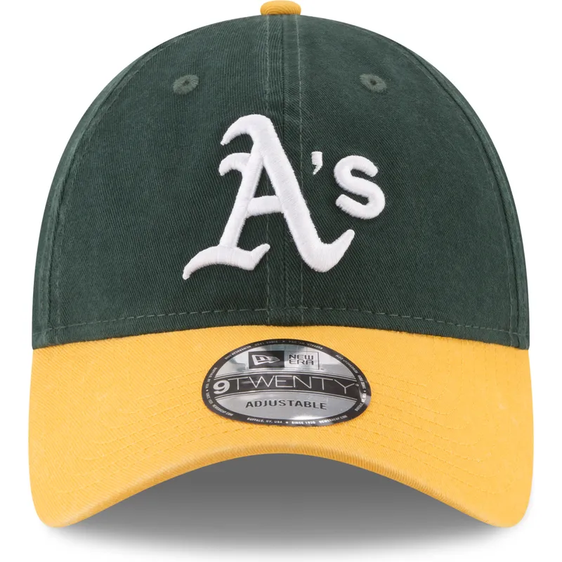 cepice-zaoblena-zelena-nastavitelny-pasek-9twenty-core-classic-oakland-athletics-mlb-new-era