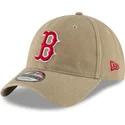 cepice-zaoblena-hneda-nastavitelny-9twenty-core-classic-boston-red-sox-mlb-new-era