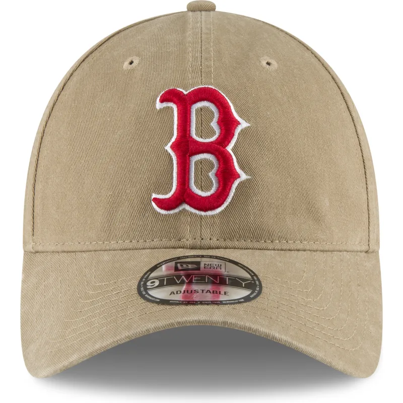 cepice-zaoblena-hneda-nastavitelny-9twenty-core-classic-boston-red-sox-mlb-new-era