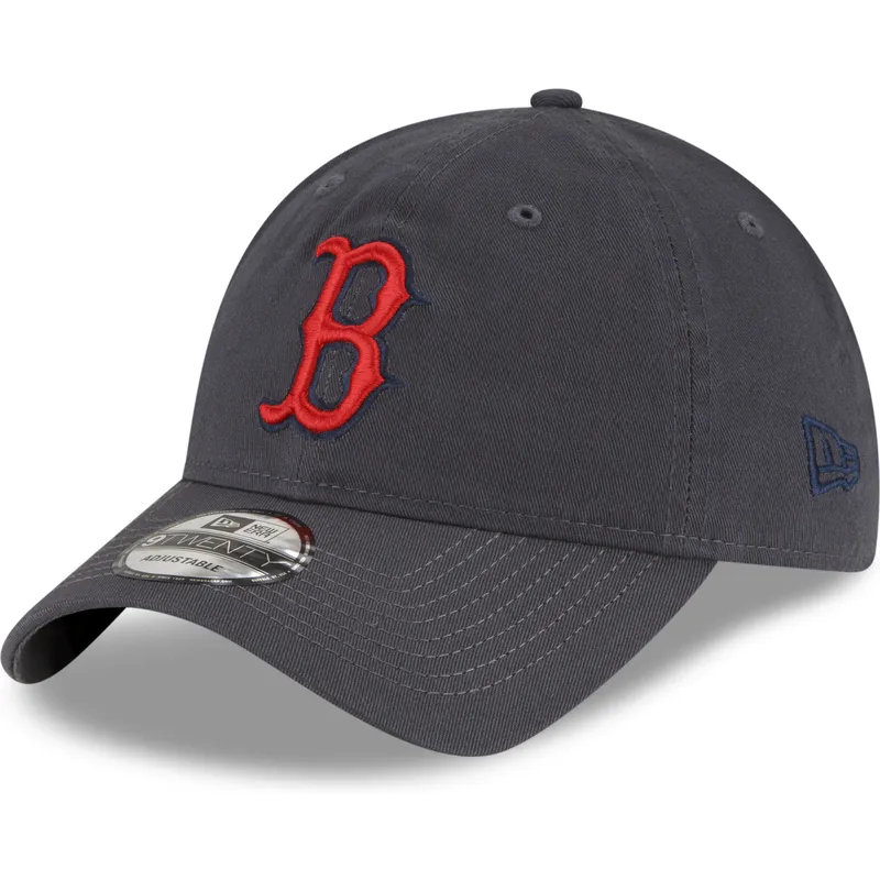 cap-zaoblena-gray-adjustable-strap-9twenty-core-classic-boston-red-sox-mlb-new-era cap-zaoblena-gray-adjustable-strap-9twenty-core-classic-boston-red-sox-mlb-new-era