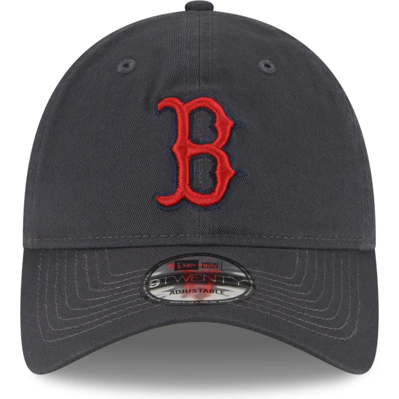 cap-zaoblena-gray-adjustable-strap-9twenty-core-classic-boston-red-sox-mlb-new-era cap-zaoblena-gray-adjustable-strap-9twenty-core-classic-boston-red-sox-mlb-new-era