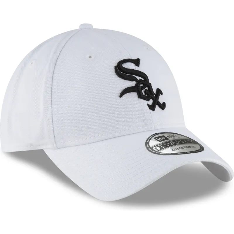 cepice-zaoblena-bila-nastavitelny-9twenty-core-classic-chicago-white-sox-mlb-new-era