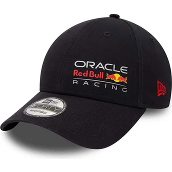 Čepice zaoblená námořnická modrá snapback 9FORTY Essential Red Bull Racing Formula 1 New Era