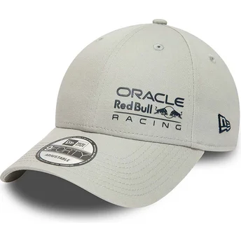 Čepice zaoblená šedá snapback 9FORTY Essential Red Bull Racing Formula 1 New Era