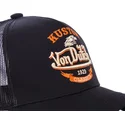 cepice-zaoblena-zadne-zvire-cerna-snapback-eag-blk-von-dutch