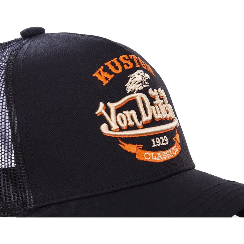cepice-zaoblena-cerna-snapback-eag-blk-von-dutch