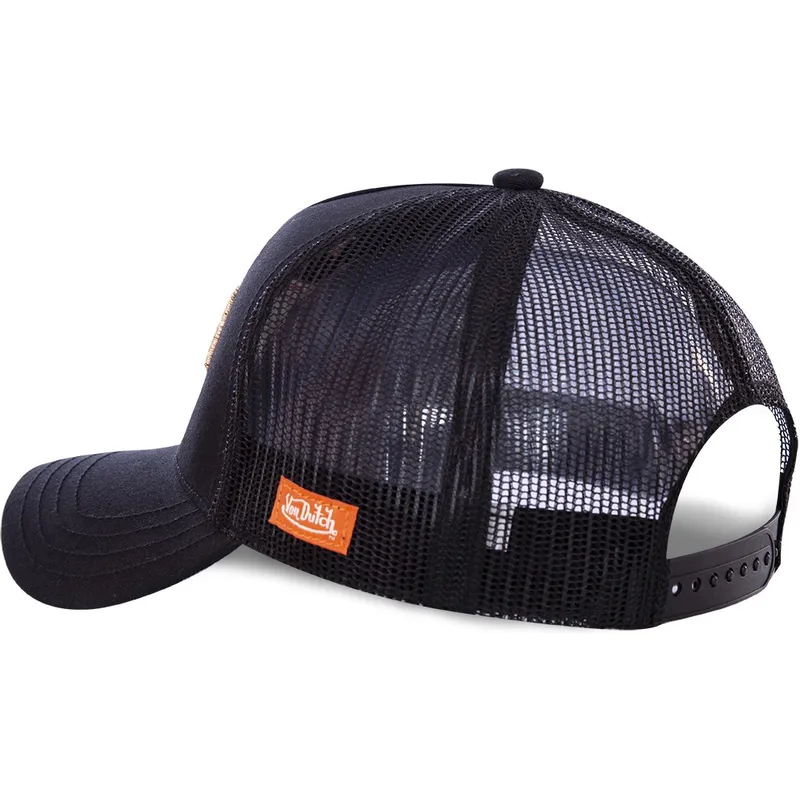 cepice-zaoblena-zadne-zvire-cerna-snapback-eag-blk-von-dutch