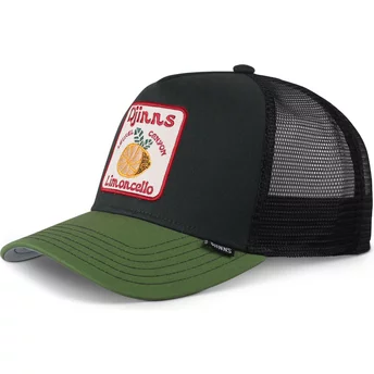 Djinns Food Limoncello HFT Black and Green Trucker Hat