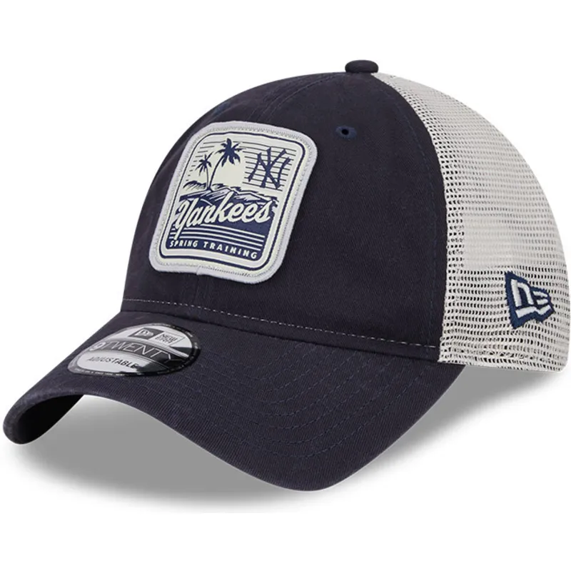 cepice-zaoblena-namornicka-modra-snapback-9twenty-stripe-new-york-yankees-mlb-new-era