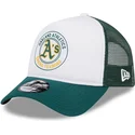 weisse-und-grune-9forty-a-frame-circle-trucker-kappe-der-oakland-athletics-mlb-von-new-era