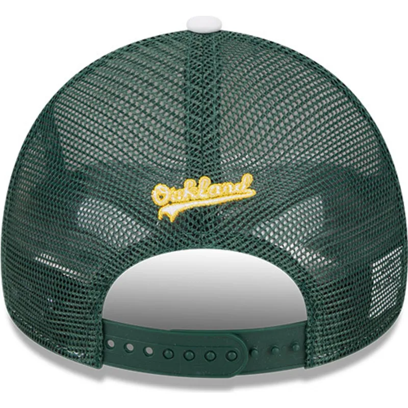 cepice-zaoblena-zelena-snapback-9forty-a-frame-circle-oakland-athletics-mlb-new-era
