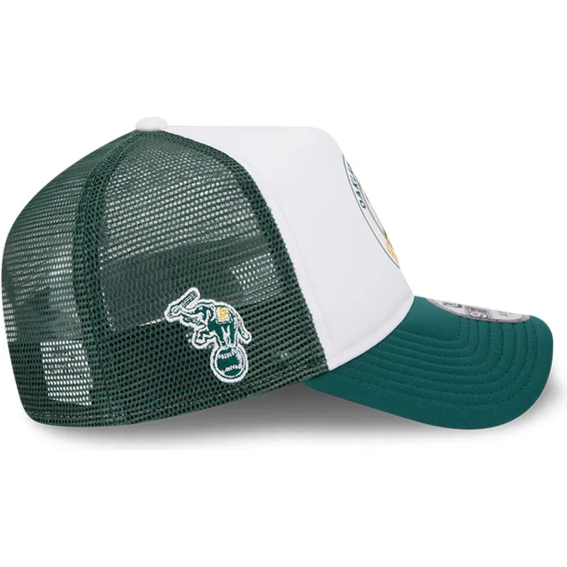 cepice-zaoblena-zelena-snapback-9forty-a-frame-circle-oakland-athletics-mlb-new-era