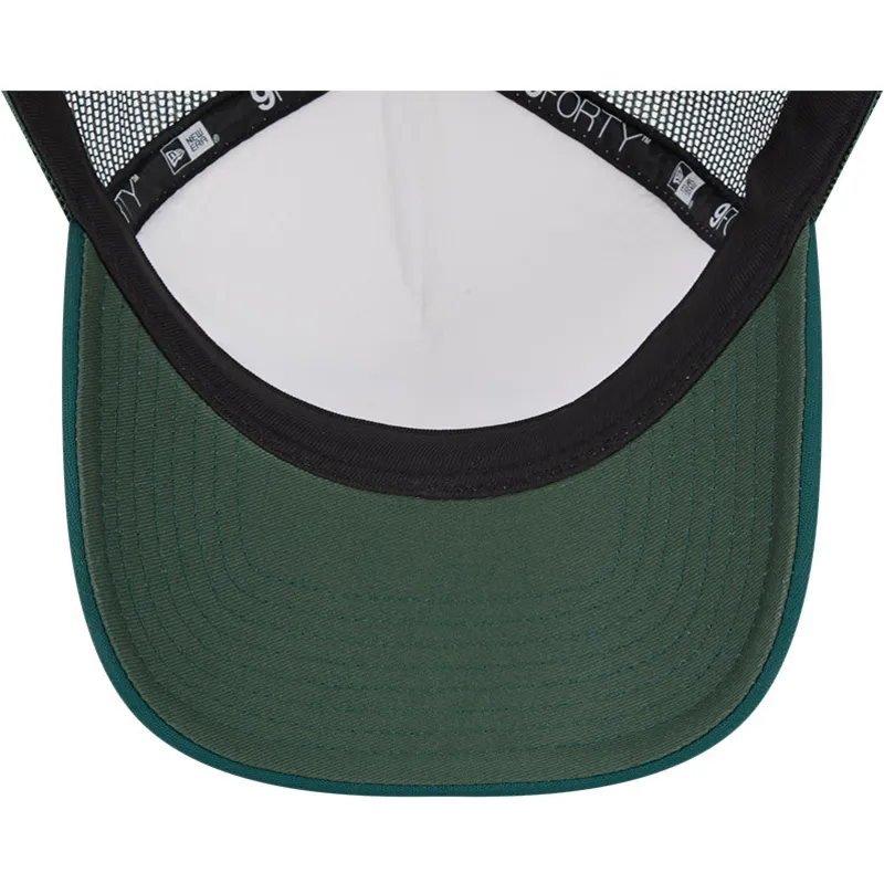 cepice-zaoblena-zelena-snapback-9forty-a-frame-circle-oakland-athletics-mlb-new-era