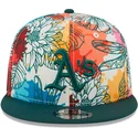oakland-athletics-mlb-new-era-9fifty-spring-multicolor-snapback-kappe
