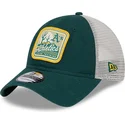 cepice-zaoblena-zelena-snapback-9twenty-stripe-oakland-athletics-mlb-new-era