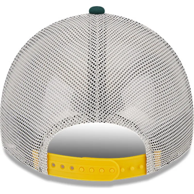 cepice-zaoblena-zelena-snapback-9twenty-stripe-oakland-athletics-mlb-new-era