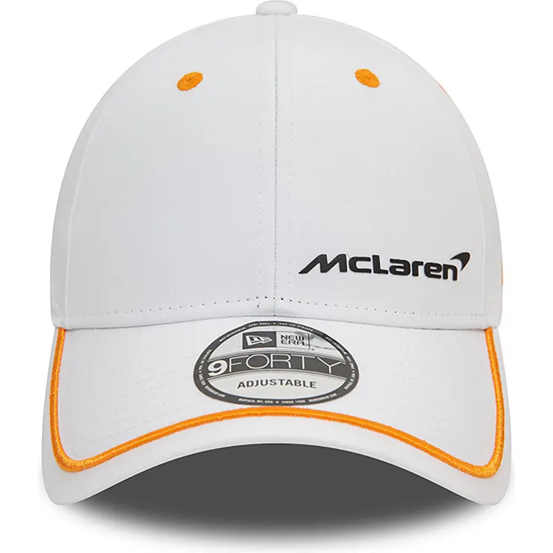 cepice-zaoblena-bila-nastavitelny-9forty-contrast-piping-mclaren-racing-formula-1-new-era