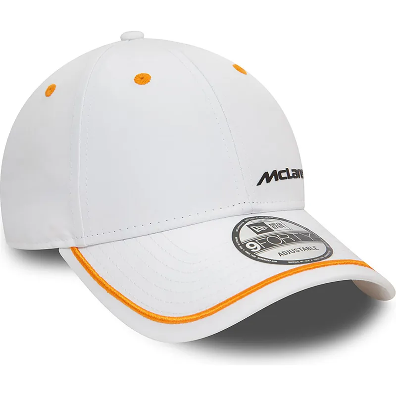 cepice-zaoblena-bila-nastavitelny-9forty-contrast-piping-mclaren-racing-formula-1-new-era