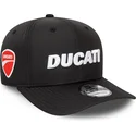 cepice-zaoblena-cerna-snapback-9fifty-ripstop-ducati-motor-motogp-new-era