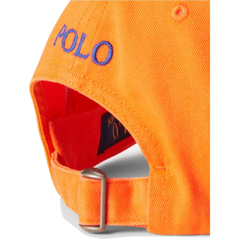 cepice-zaoblena-oranzova-nastavitelny-cotton-chino-classic-sport-polo-ralph-lauren