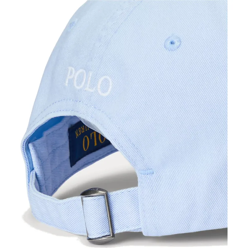 hellblaue-verstellbare-curved-cap-mit-weissem-logo-cotton-chino-classic-sport-von-polo-ralph-lauren