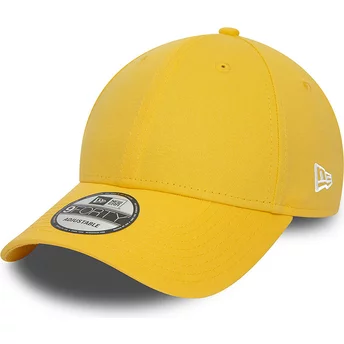 New Era Curved Brim 9FORTY Essential Yellow Adjustable Cap