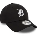 schwarze-verstellbare-9forty-league-essential-kappe-der-detroit-tigers-mlb-von-new-era