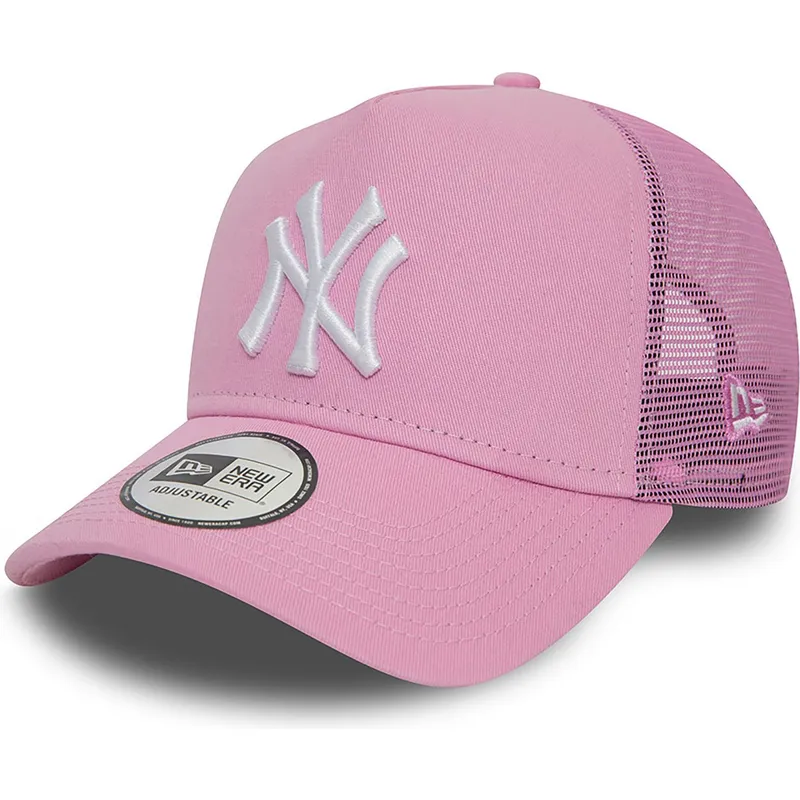 cepice-zaoblena-ruzova-snapback-a-frame-league-essential-new-york-yankees-mlb-new-era