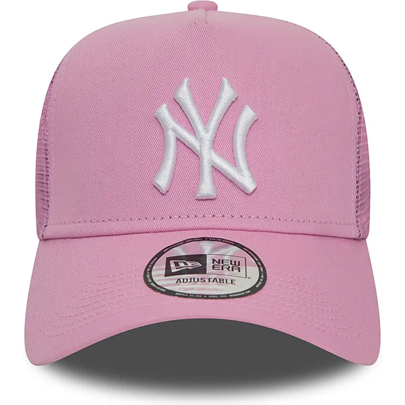 cepice-zaoblena-ruzova-snapback-a-frame-league-essential-new-york-yankees-mlb-new-era