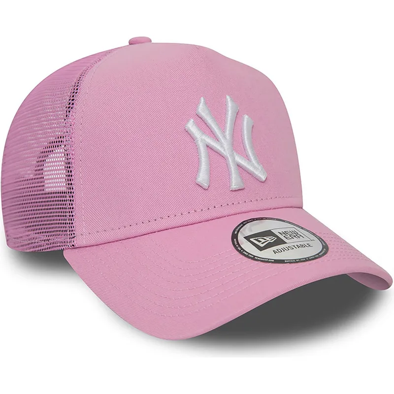 cepice-zaoblena-ruzova-snapback-a-frame-league-essential-new-york-yankees-mlb-new-era