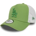 cepice-zaoblena-zelena-snapback-a-frame-league-essential-los-angeles-dodgers-mlb-new-era