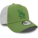 cepice-zaoblena-zelena-snapback-a-frame-league-essential-los-angeles-dodgers-mlb-new-era