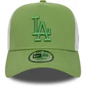 cepice-zaoblena-zelena-snapback-a-frame-league-essential-los-angeles-dodgers-mlb-new-era